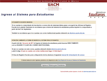 Tablet Screenshot of estudiantes.uacm.edu.mx